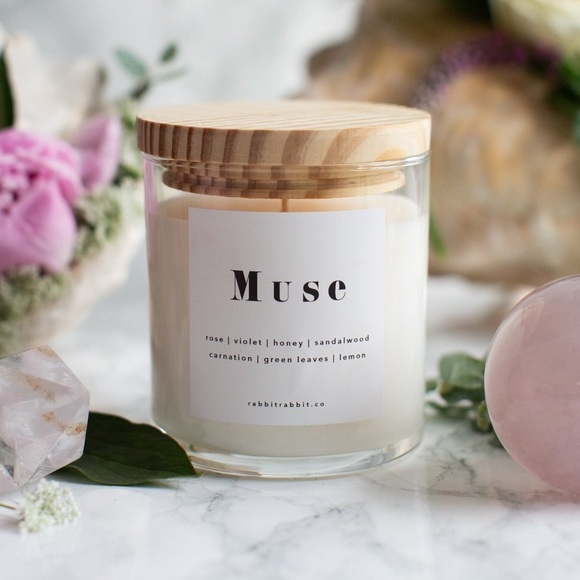Rabbit Rabbit Co Other - • MUSE • Hand Poured Ritual Candle